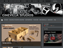 Tablet Screenshot of cinevilla.lv